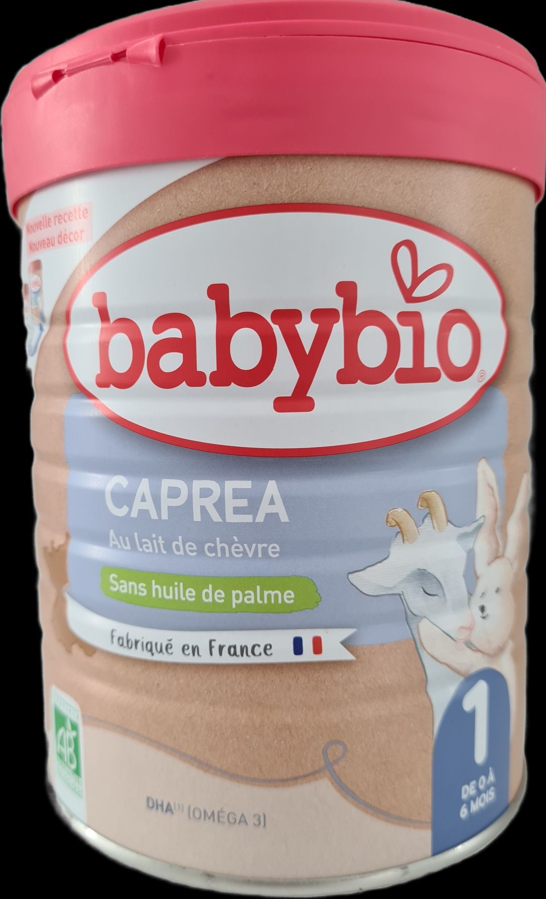 Lapte praf babybio Caprea 1