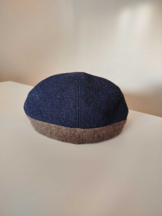 Sapca Hologramme Paris din lana Shetland