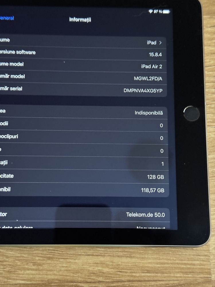 Pachet 3 tablete iPad air 2 bypassate, stare foarte buna