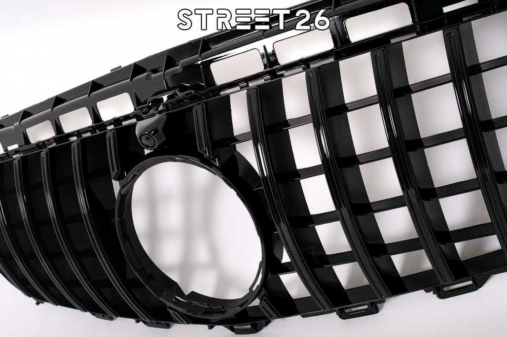 Grila Centrala Mercedes E-Class W213 C238 (16-20) GT-R Design Negru V2