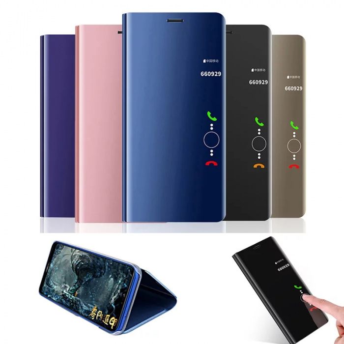 Husa Flip pentru Huawei Stand Mirror Huawei P20 / Mate 20 pro