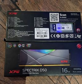 32 GB Ram 3000 MHZ XPG Spectrix D50 CL 16