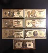 Позлатени банкноти