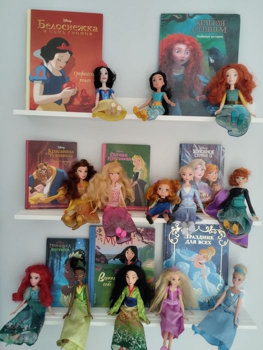 Продам коллекцию принцесс диснея
