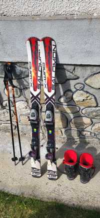 Echipament complet ski copii 9-10 ani