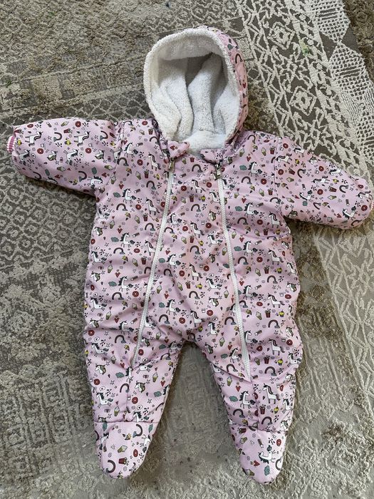 Зимний комбинезон для новорожденных