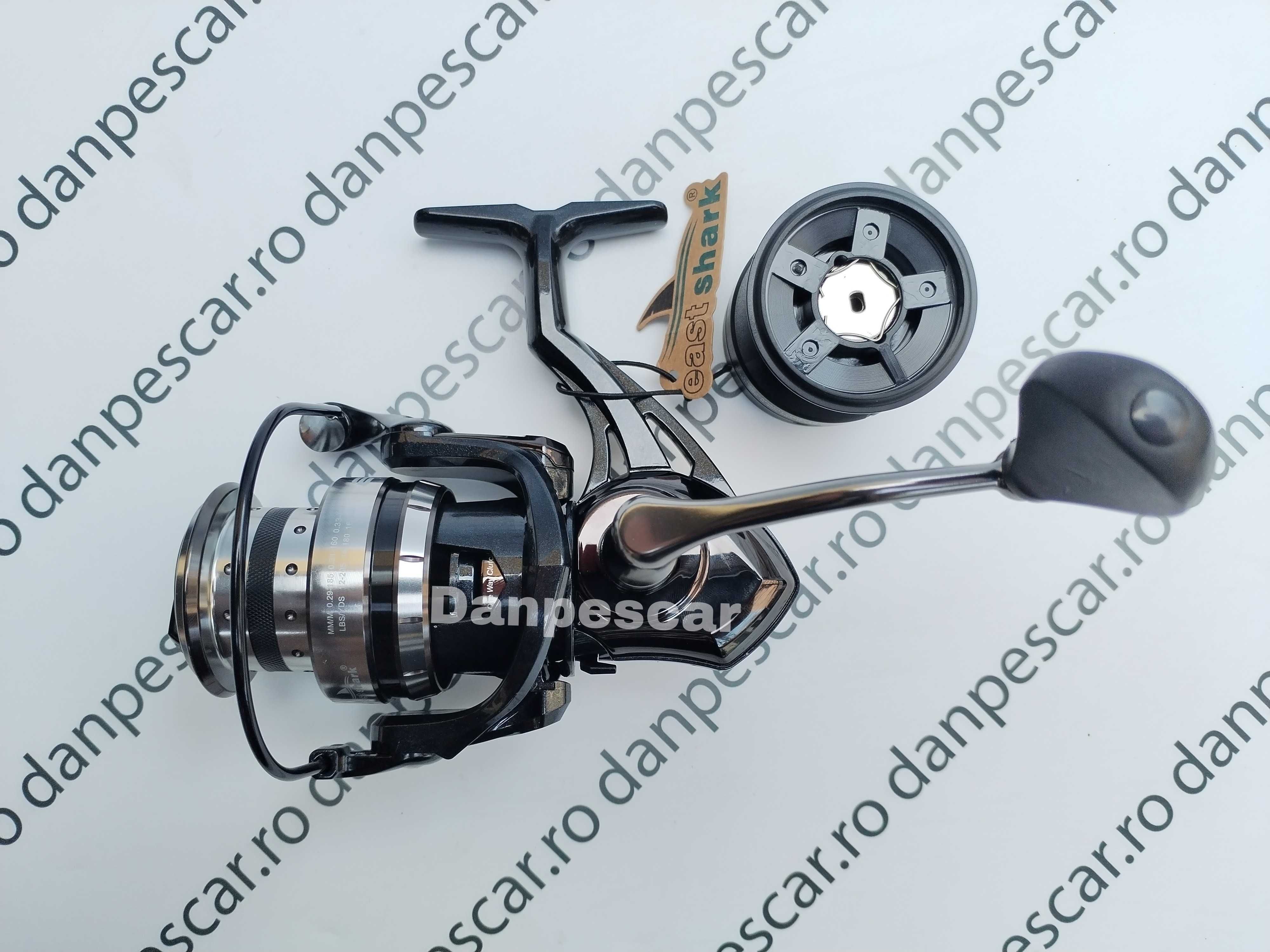 Mulineta EastShark ELITE 5000 FEEDER si CRAP cu 10 rulmenti