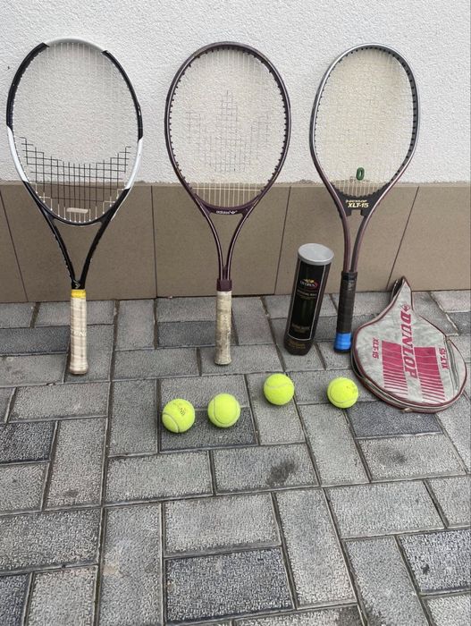 Palete rachet tenis si mingi