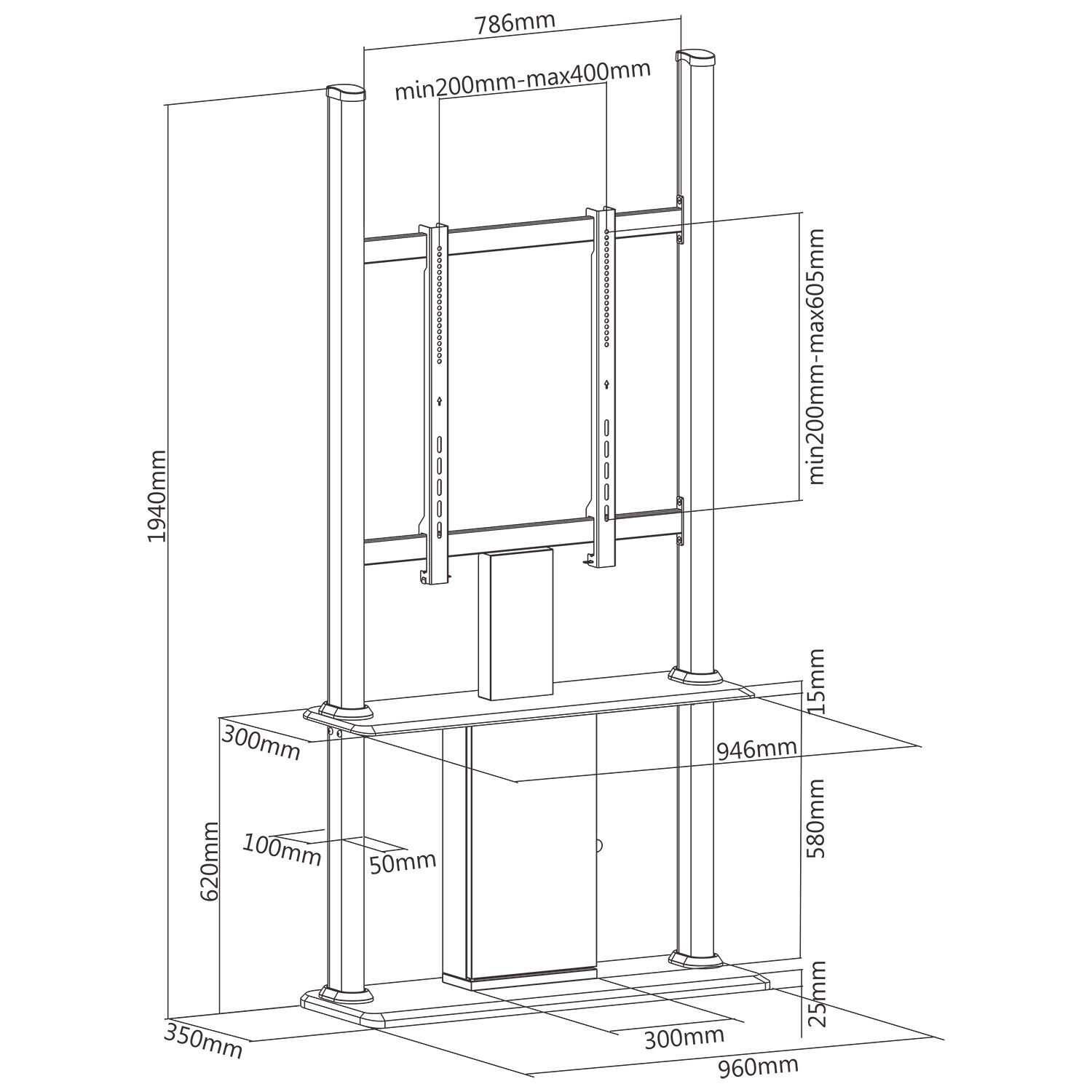 Suport/Stand Display Digital Signage