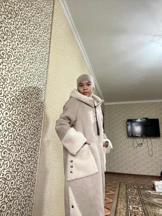 Двухстороняя новая дубленка