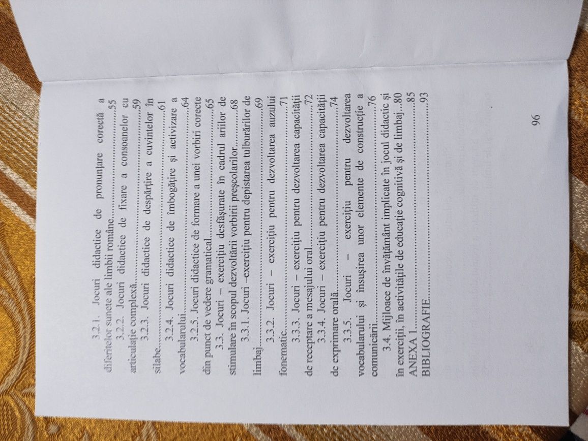 Vând carte " jocul didactic" și rolul sau in dezvoltarea copiilor
