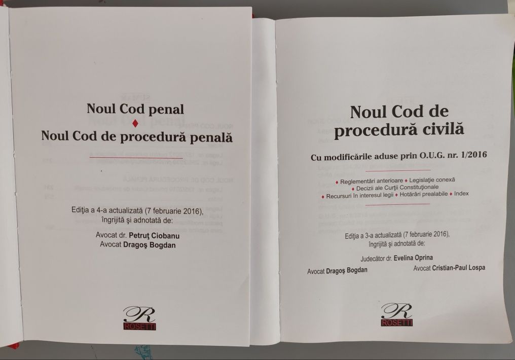 Noul cod de procedura civila și noul cod de procedura penala