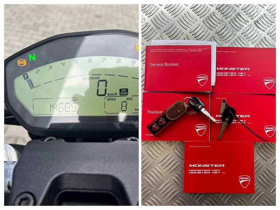 Ducati Monster 797 ABS 34 kw A2 ~ Garantie ~Rate directe FARA dobanda~