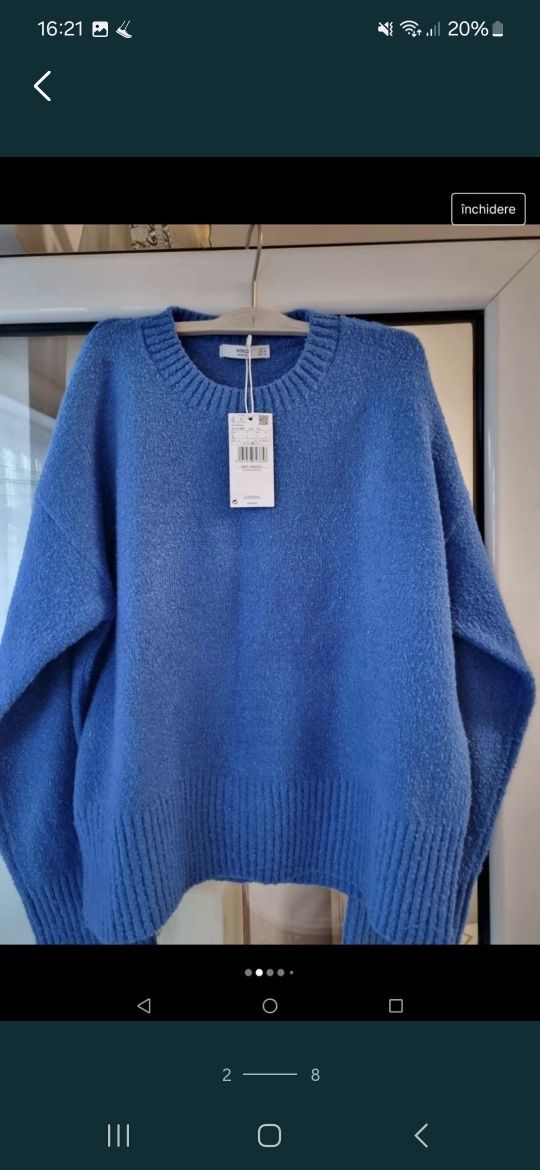 Pulover dama Nou Mango xl