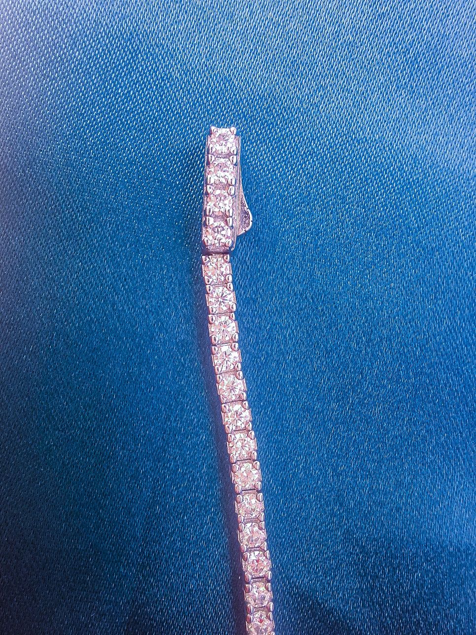 Colier tennis cu moissanite