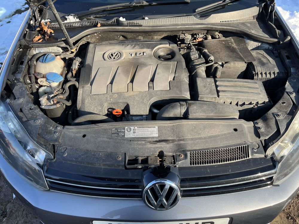 VW Golf 6 1,6TDI 105к.с 2010г. НАЧАСТИ