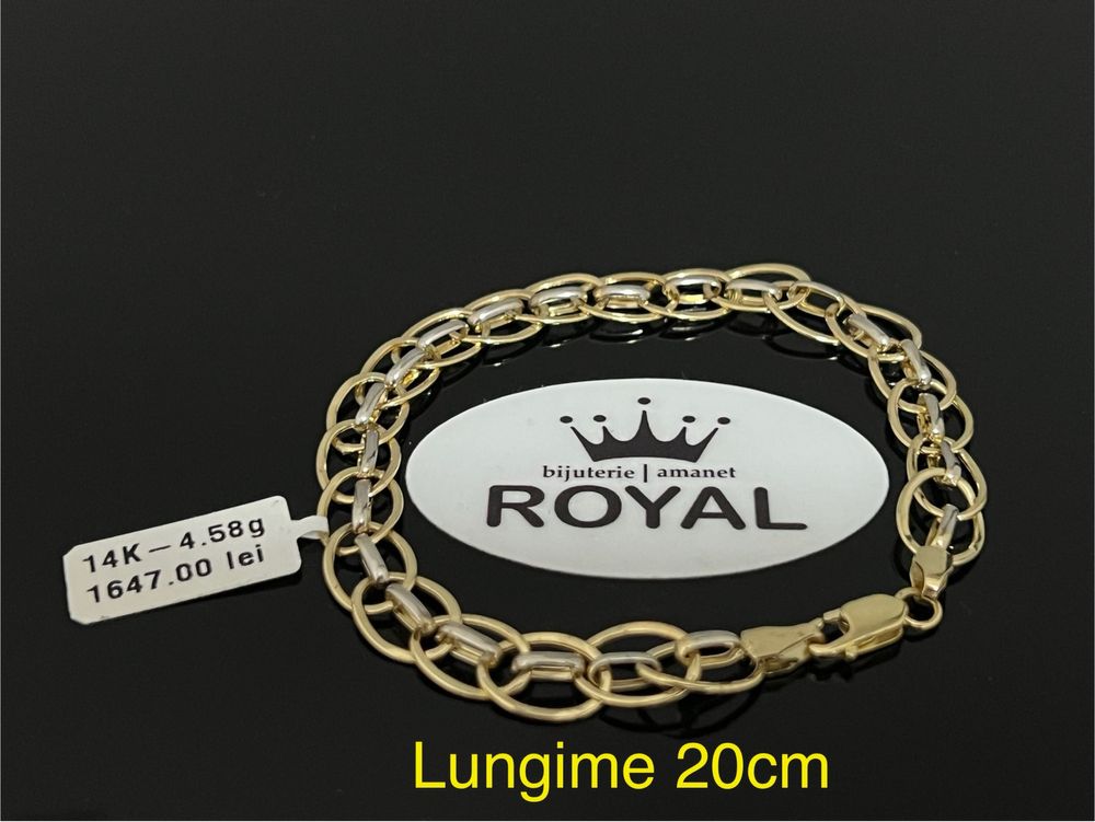 Bijuteria Royal CB : Bratara dama aur 14k 4,58gr