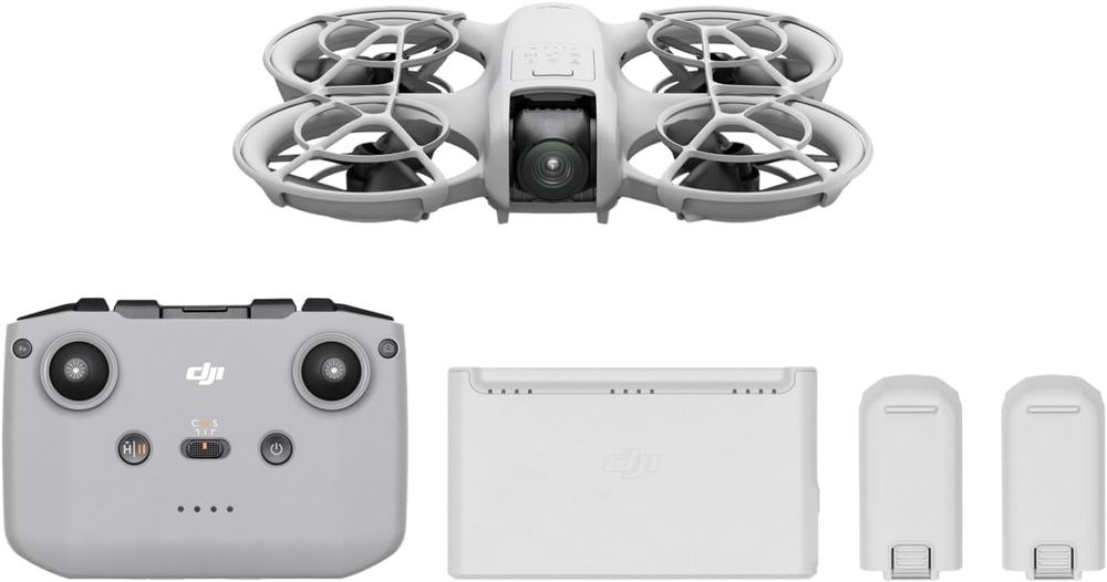 Дрон DJI Neo Fly More Combo серый