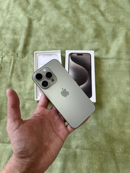IPhone 15 Pro 256 ГБ Айфон 15 Про 100 % АКБ 18 ЦИКЛ ВСЕ РАБОТАЕТ