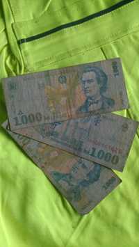 Vând bancnote de 1000lei