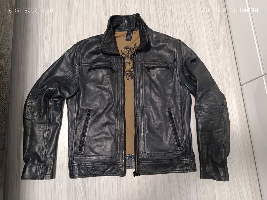 ''Gipsy''оригинално мъжко кожено яке Л размер