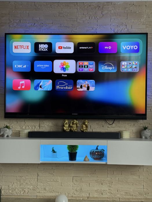 Vand Televizor Led 4k 165cm Schneider