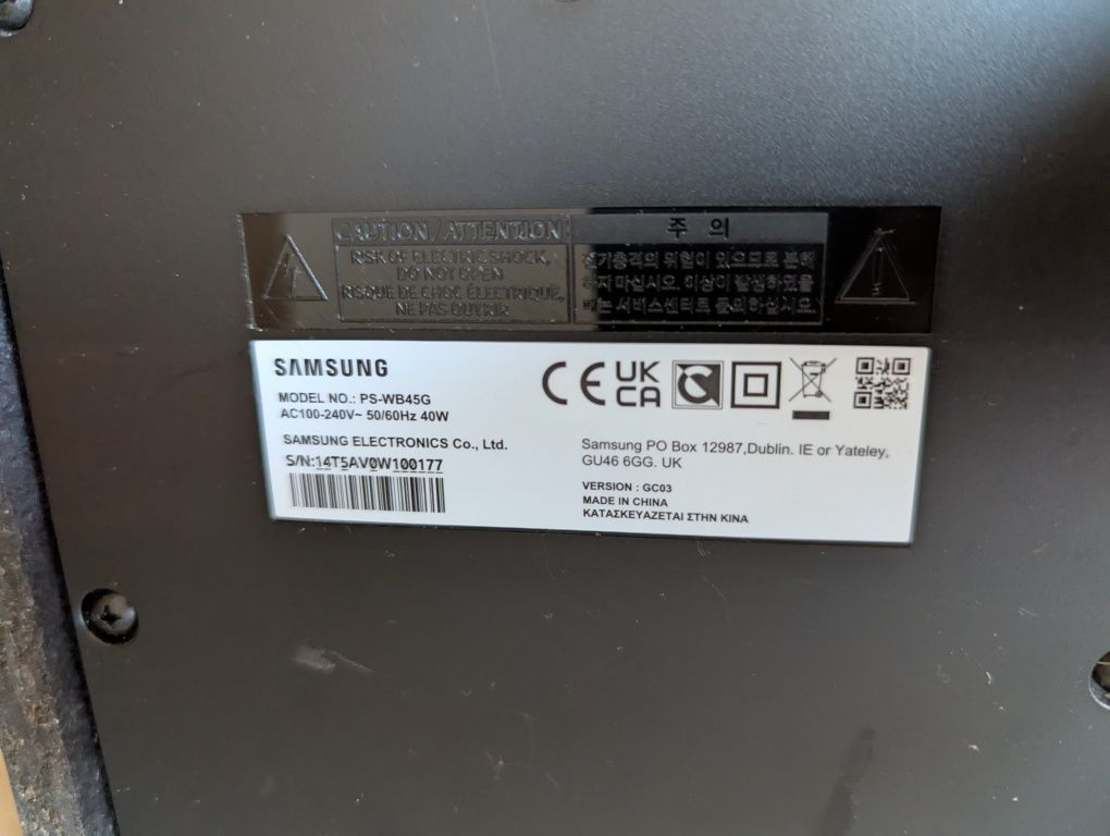 Soundbar Samsung 300W