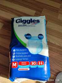 Giggles Gigglesmedium подгузники трусы для взрослых M 30 шт