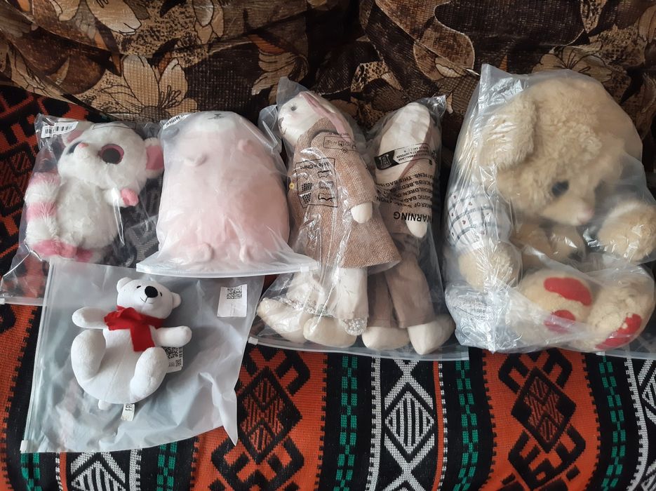 Мягкие игрушки детские