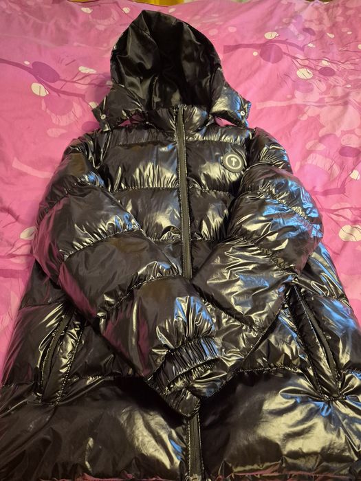 Geaca Trapstar negru licios Marime M