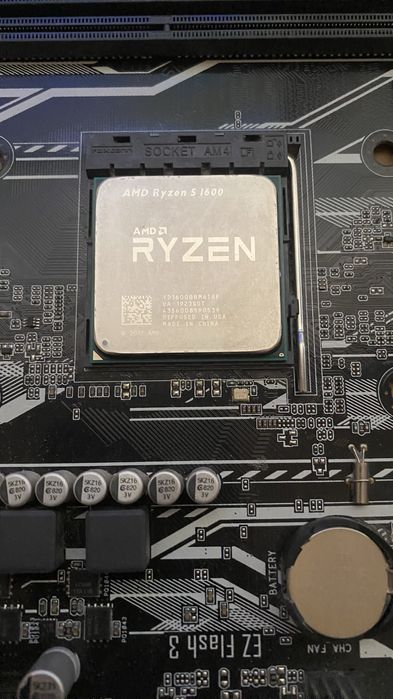 Ryzen 5 1600 + ASUS Prime A320M-K