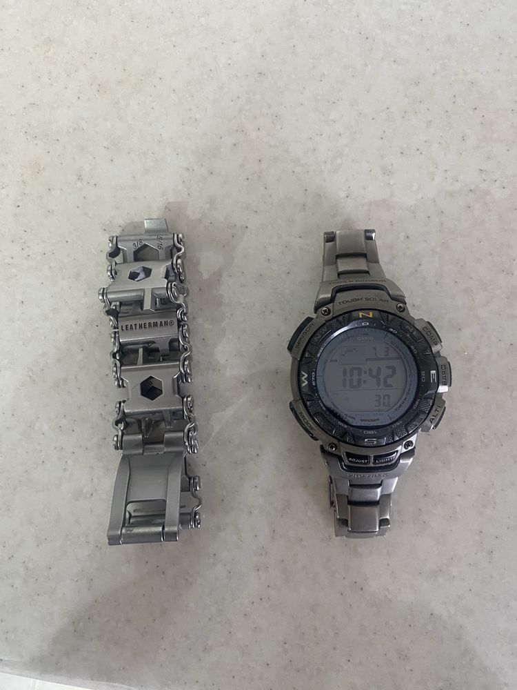 Casio pro trek titan