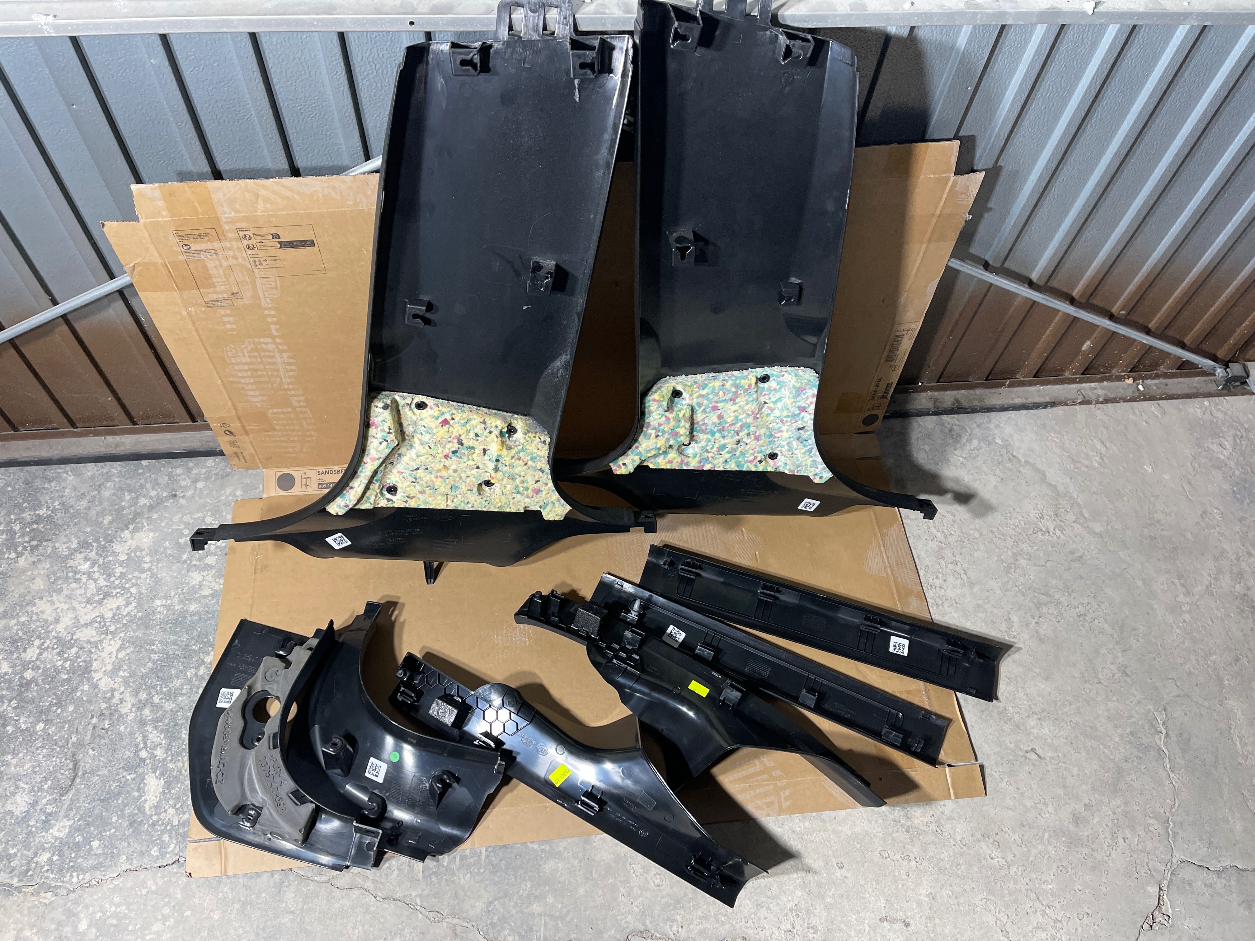 Ornament prag, stalp centru  interior BMW g30/31
