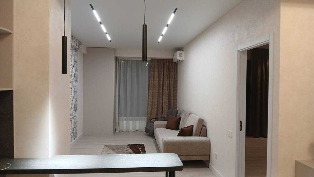 ЖК Black Tower ул.Кичик Бешагач 8-роддом 2-комн 11/17 58 м² евроремонт