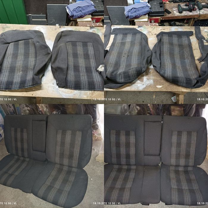 Рекаро седалки. Висящ лагер VW Passat G60 syncro. Темпомат VW Passat