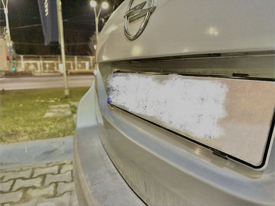 Auto set suporti numar inmatriculare slim 3D