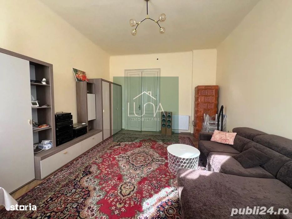 Garsonieră centrală de închiriat – lângă Teatrul Dramatic