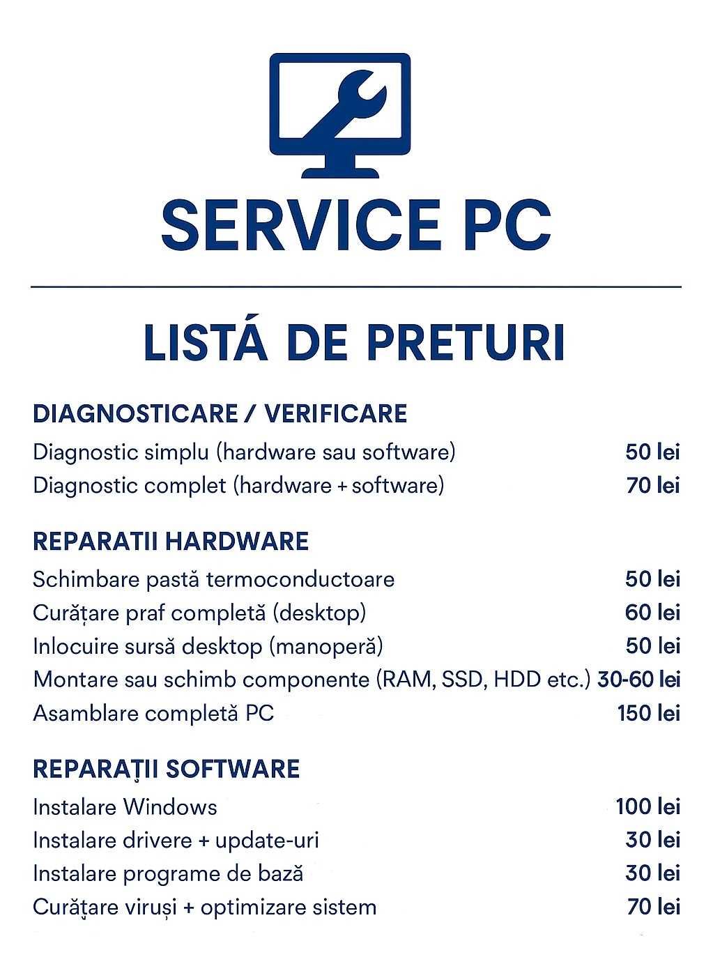 Service PC Bucuresti