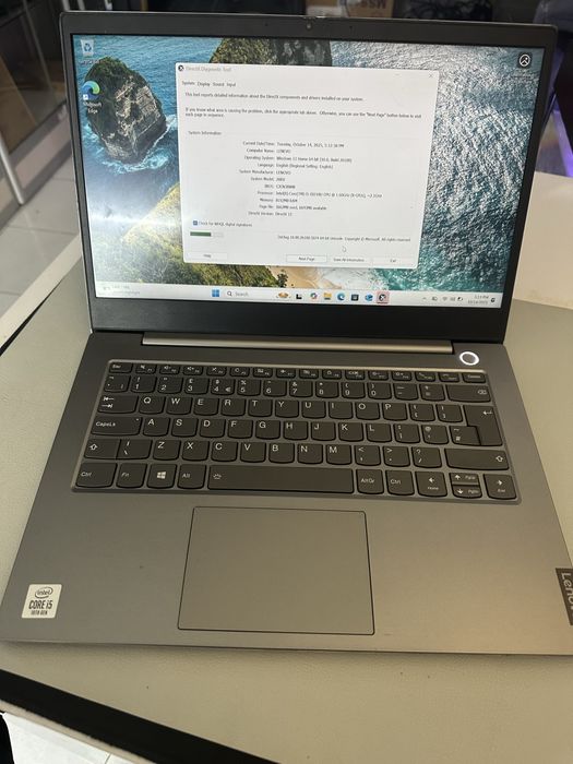 Laptop Lenovo ThinkBook 14-IML i5 10th Gen, 8GB, 512GB SSD