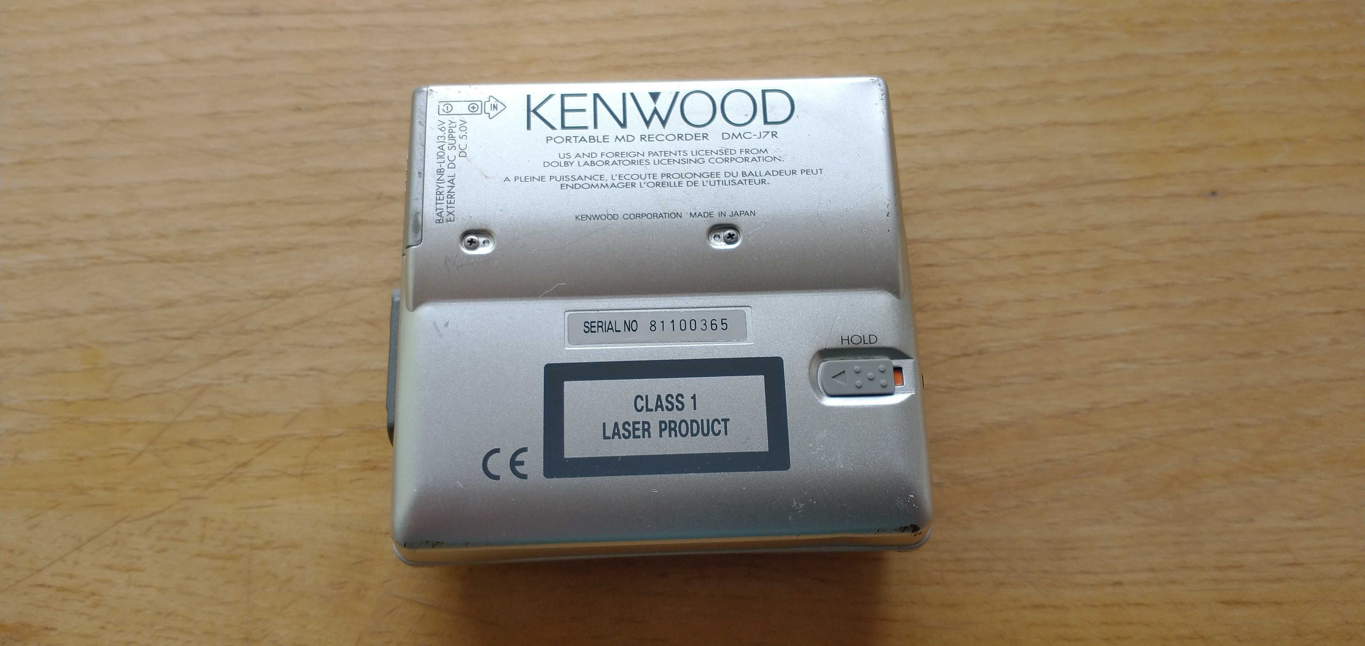 Vand minidisc / portable player Kenwood DMC-J7R - piese sau reparatie