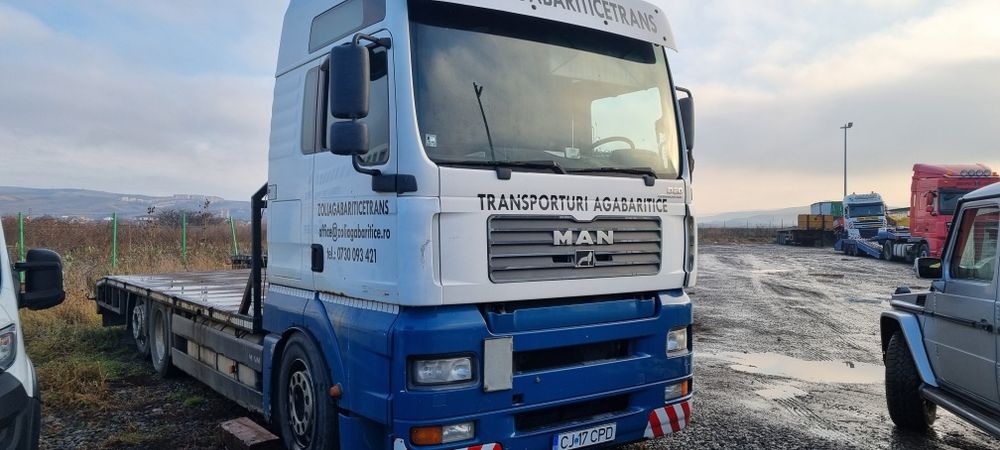 Vand autoplatforma MAN 26 430 retarder, variante tractor,barca,auto