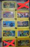 Casete joc pe televizor Terminator 2,functionale (Turtles 4,Batman)