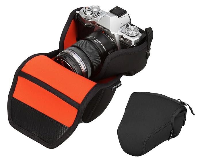 Protectie husa aparat foto, GoWing Lens Flipper, Spider Camera Holster