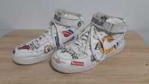 Nike Air- air force 1 supreme NBA white