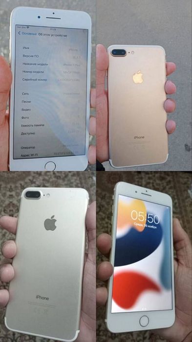 Айфон 7+ в хорошем состоянии