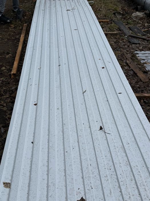 Профлист новый С8 белый новый