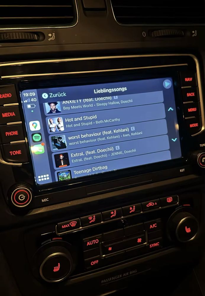 Navigatie wireless Android Carplay 2GB 32GB Memorie VW Volkswagen