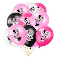 Балони Мини Маус, 10бр,парти украса за рожден ден,Mickey Minnie Mouse