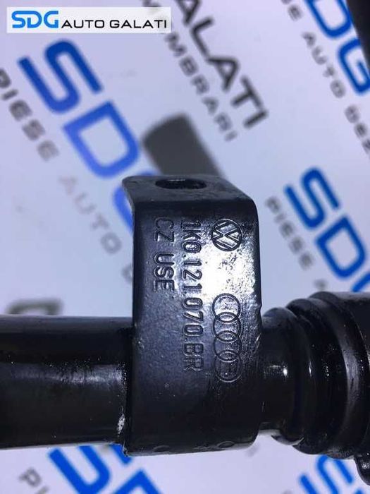 Teava Conducta Tubulatura Apa Lichid Racire Motor Antigel VW Passat B7 1.6 TDI CAYC 2010 - 2015 Cod 1K0121070BR [V0304]