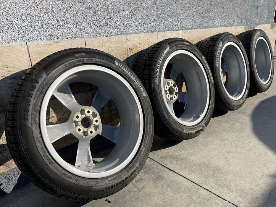 Jante Roți 19 Audi Q3 VW Tiguan Skoda Kodiaq Anvelope iarna 235 50 R19